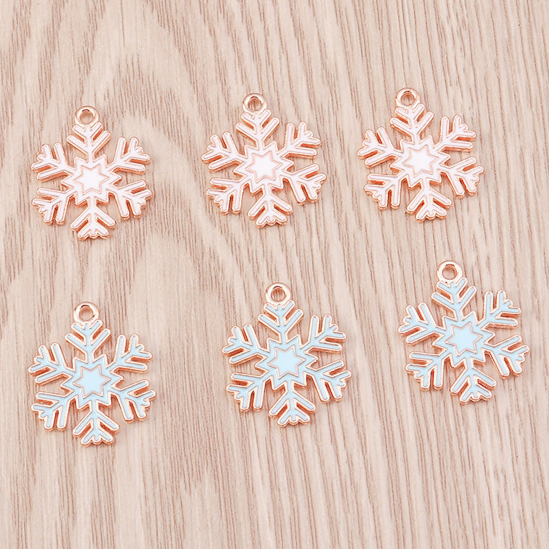 Christmas Snowman Snowflake Decoration Pendant