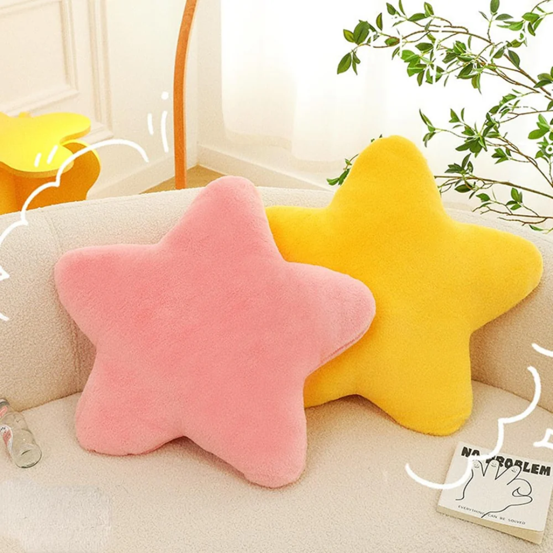 Star-shaped Decorative Pillow