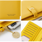 Women's Bi-fold Long Wallet