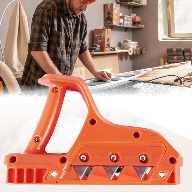 Hand planer drywall cutter