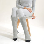Heated socks with adjustable temperature