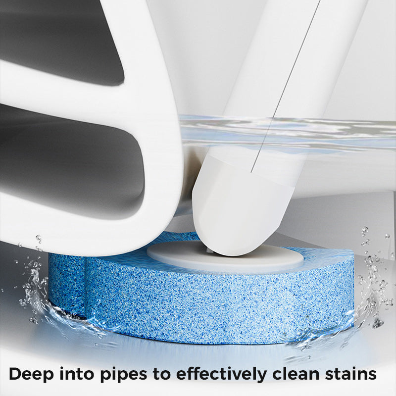 Toilet Wand Kit, Disposable Toilet Cleaning System with 18 Refill Heads