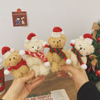 Scarf Bear Ornament