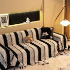 Striped Haven Sofa Cover