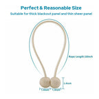 Magnetic Curtain Buckle Curtain Strap