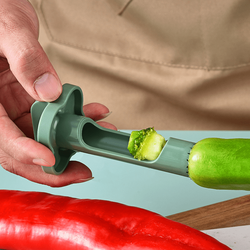 2-in-1 Fruit Pepper Corer