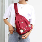 Embroidery Light Backpack