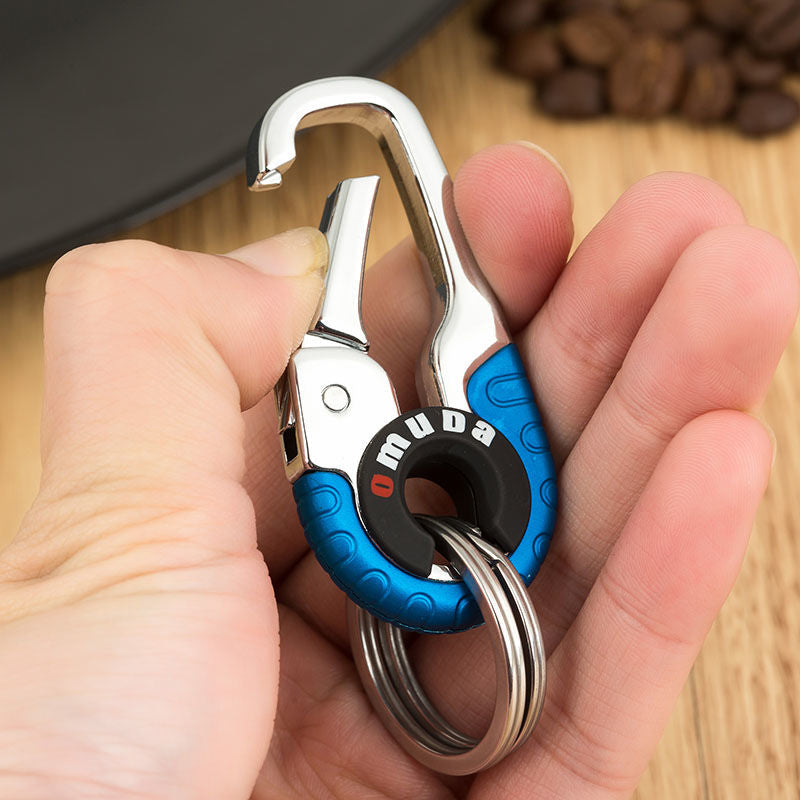 Creative keychain made of stainless steel