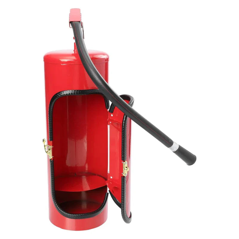 Original Stylish Bottle Holder in Fire Extinguisher Design – Practical and Decorative