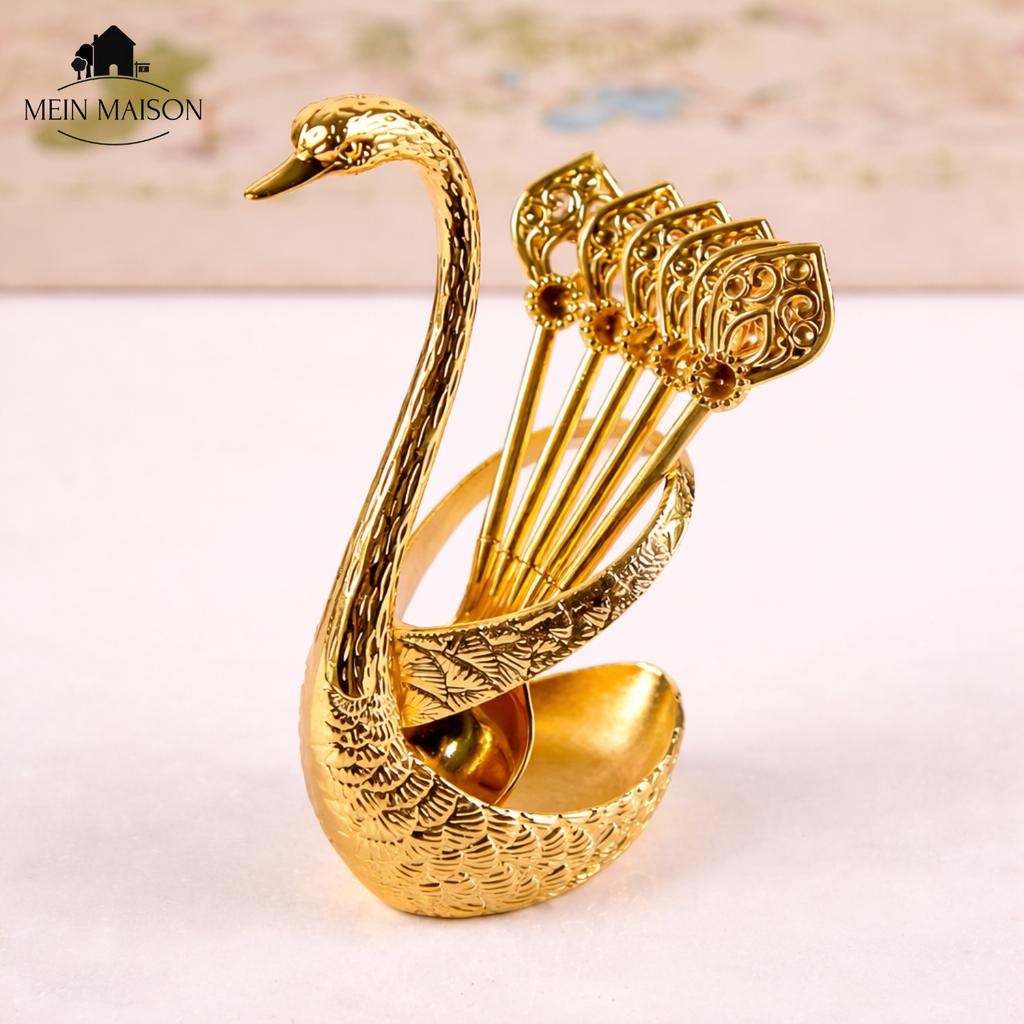 SwanLuxe – Enhance coffee experiences with stylish swan-shaped spoons