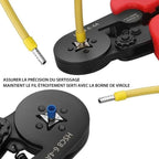 Kit tool for high-quality flange edges