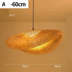 Handmade Rattan Pendant Light - RayaLight