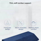 SleepAlign Lumbar Support Pillow for Sleeping | Relieves Back Pain - Improves Spinal Alignment - Comfortable Pillow for Back Pain Relief