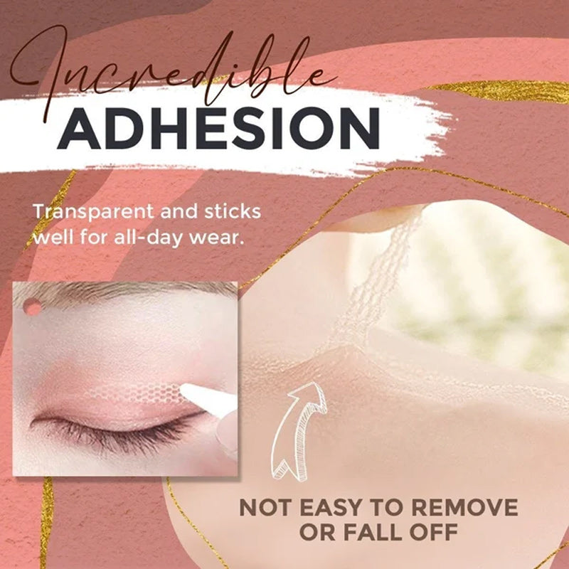 Glue-free invisible double eyelid stickers