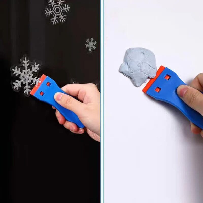 Multifunctional shovel for adhesive removal