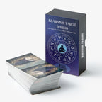 Learning cards Tarot deck with meanings on it