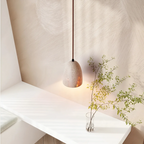 Retro Travertine Pendant Lamp