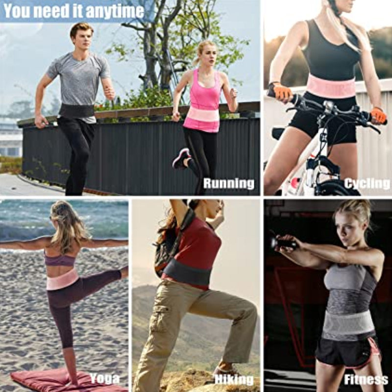 Multifunctional Knit Breathable Hidden Hip Bag