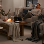 Relieves Dry Air and Aids Sleep – Himalayan Salt Crystal, Quiet Mist and Calming Home Air Wellness