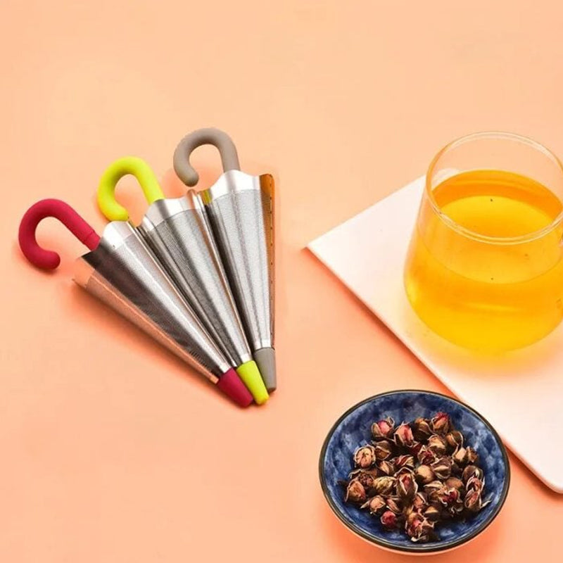 Stainless Steel Tea Filter Umbrella