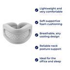 Lightweight Neck Support Brace – Foam Cushioning Breathable Design – Pain Relief for Office & Sleep