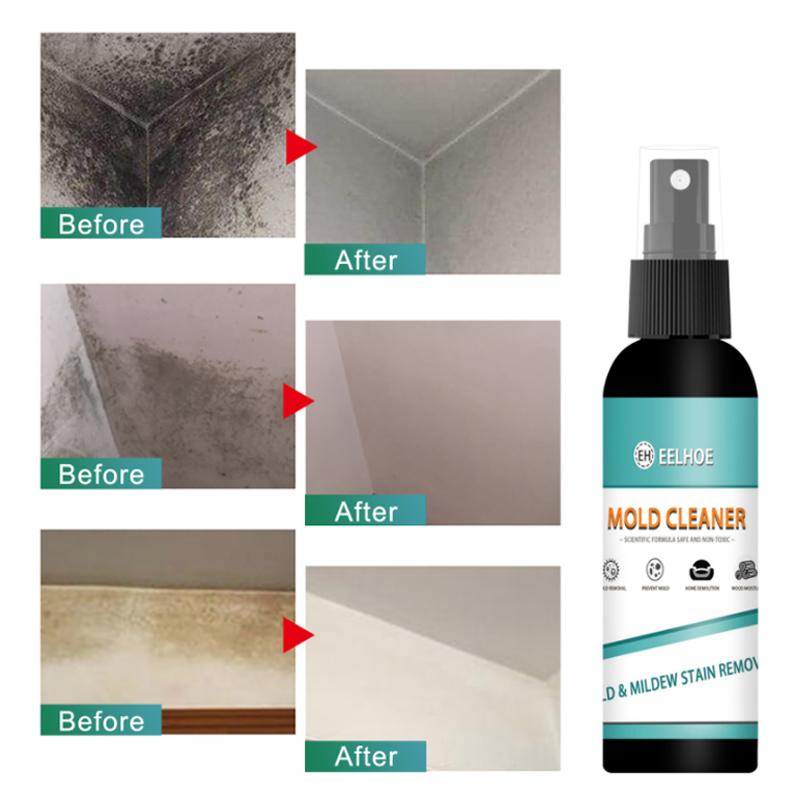Mold cleaner for furniture tiles