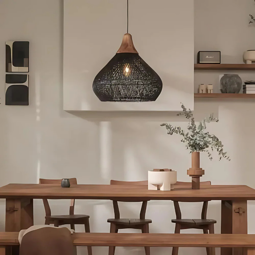 Rattan Boho Pendant Lamp