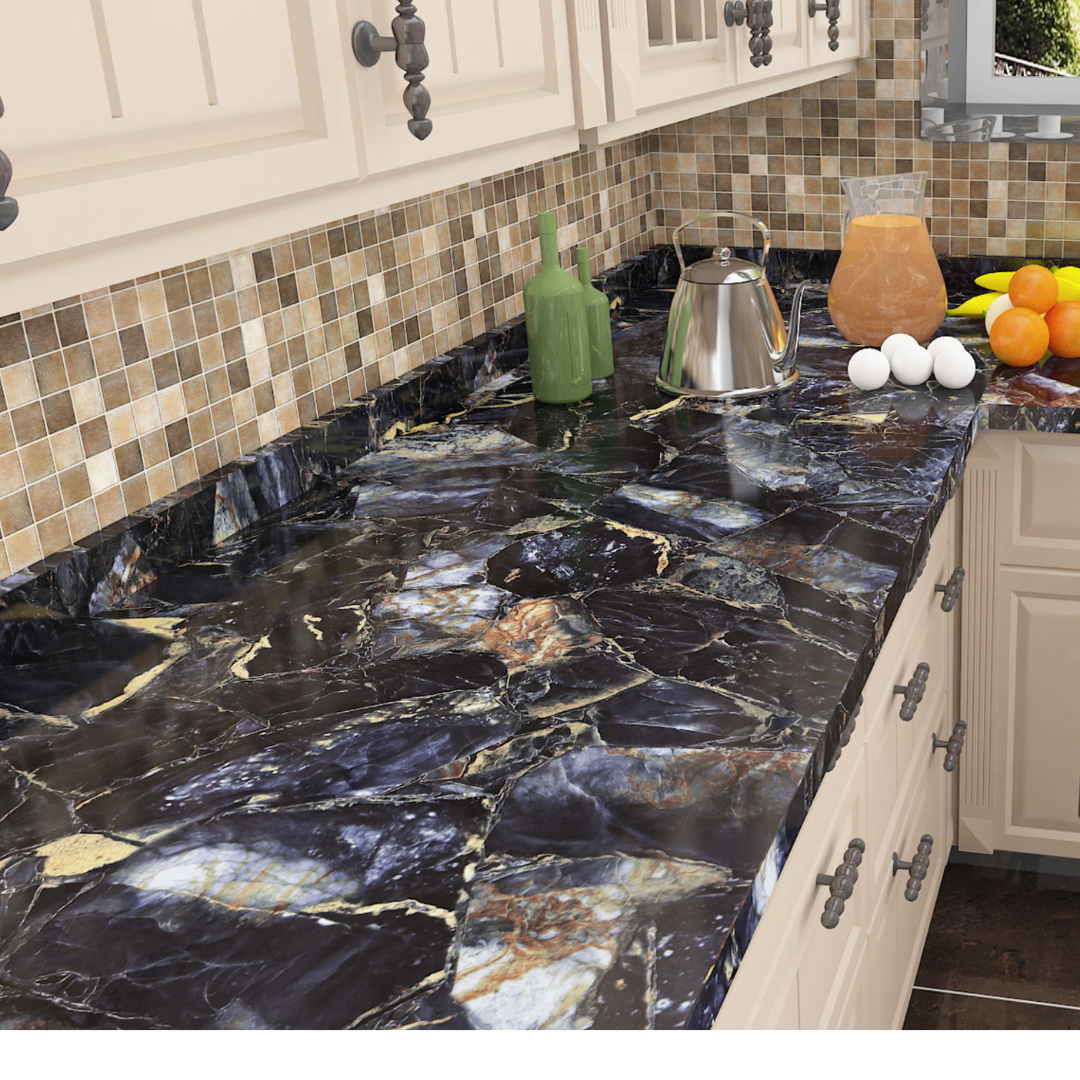 Eindhoven MarbleLook | Beautiful decoration for any surface! Waterproof & Oilproof