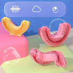 Children's Rainbow U-shaped Toothbrush