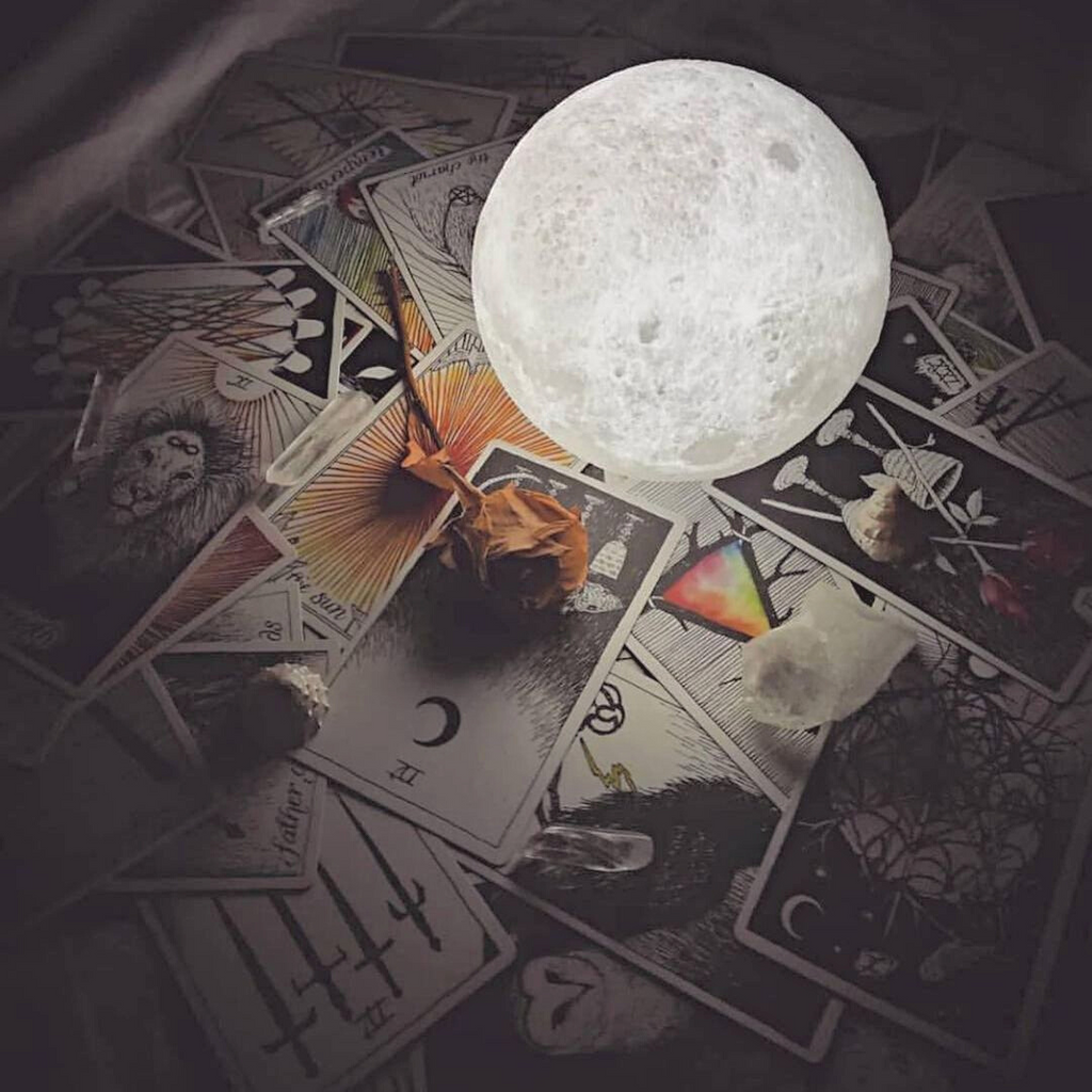 Moon lamp - Lunar - Rechargeable - Touch control