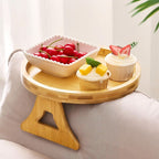 Wooden Sofa Armrest Side Table