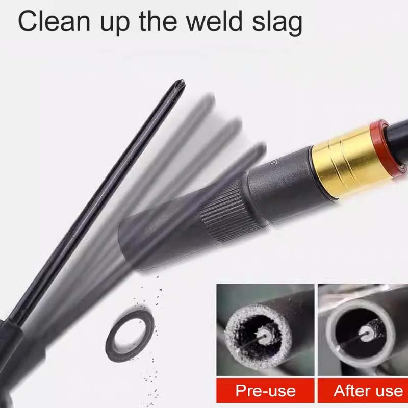 Non-stick sweat slag protection nozzle