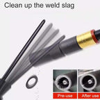 Non-stick sweat slag protection nozzle