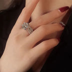 Magnetic Moissanite Lymphatic Drainage Ring