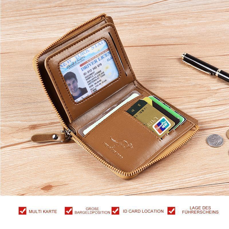 RFID-blocking wallet for men and women