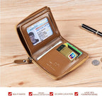 RFID-blocking wallet for men and women