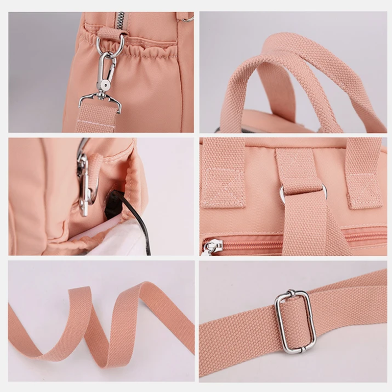 Multifunctional lightweight embossed elegant handbag shoulder bag