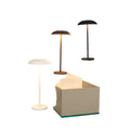 Orbella cordless LED table lamp with touch control – Elegant round modern design