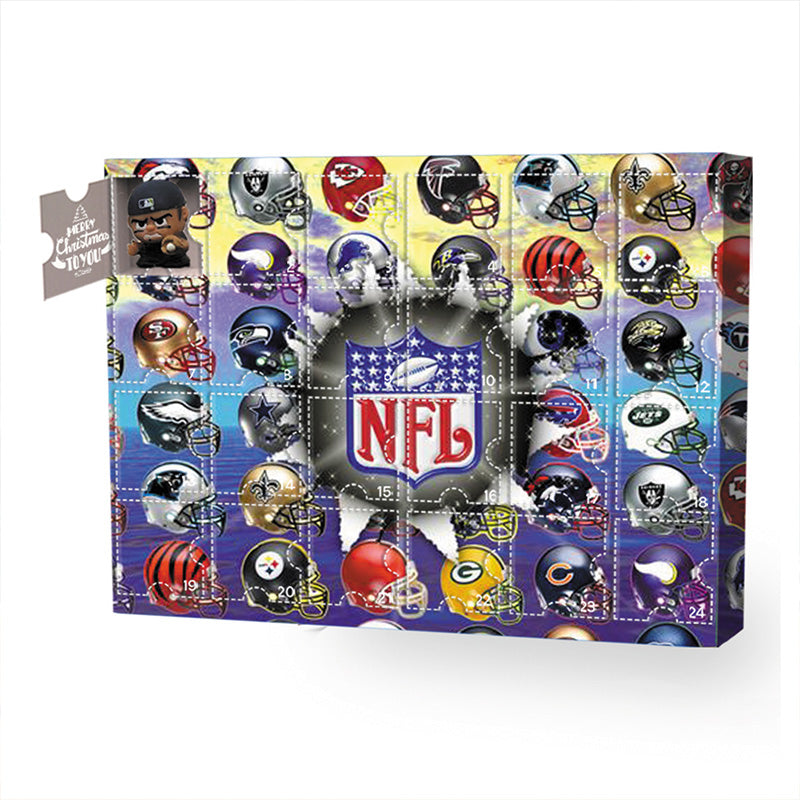TouchdownBox – NFL Adventskalender 2025 met 24 Verrassingen