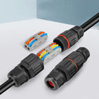 Outdoor waterproof electric cable connector