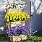 Outdoor Artificial Flowers (2 Bundles)