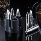 Stainless Steel Bullet Shaped Metal Ice Cube Mold