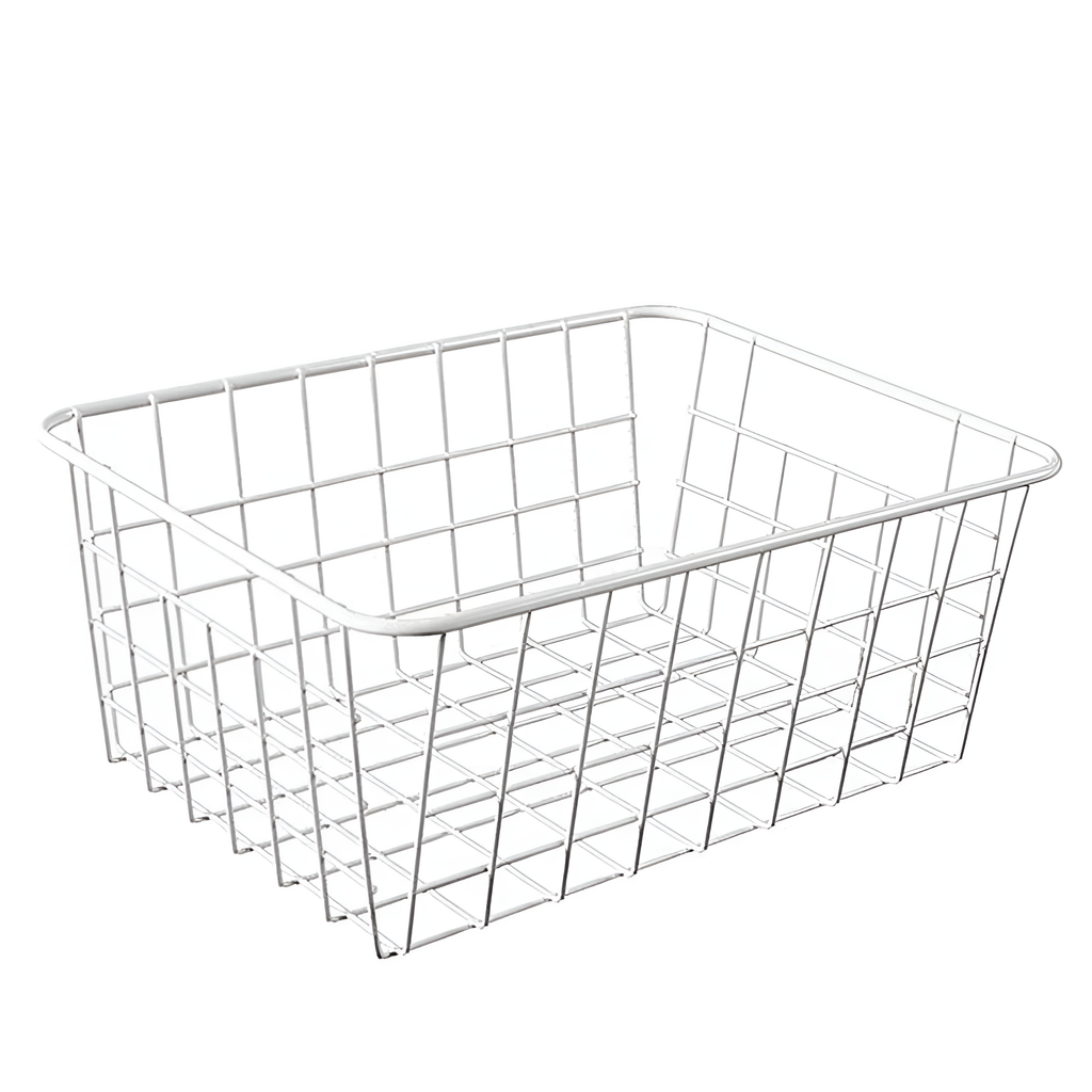 Modern Wire Storage Basket with Handles – NeatBasket