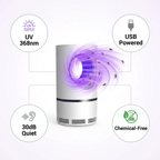 UV Light Insect Trap - Indoor/Outdoor Mosquito Fly Killer