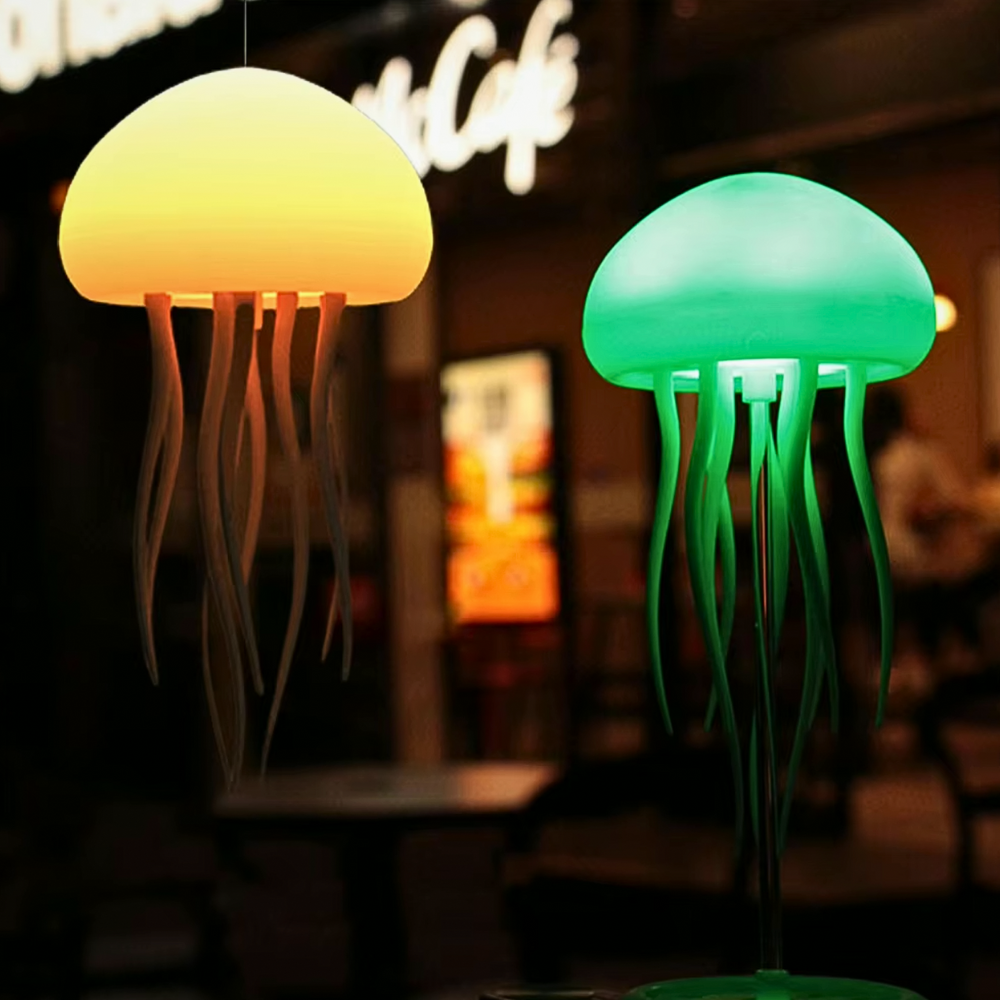 Jellyfish lamp