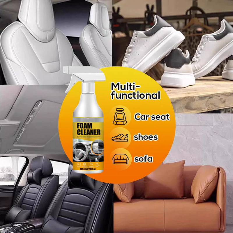 Multi-purpose foam cleaner