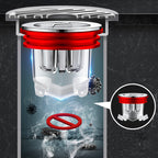 Magnetic odor-neutralizing floor drain core