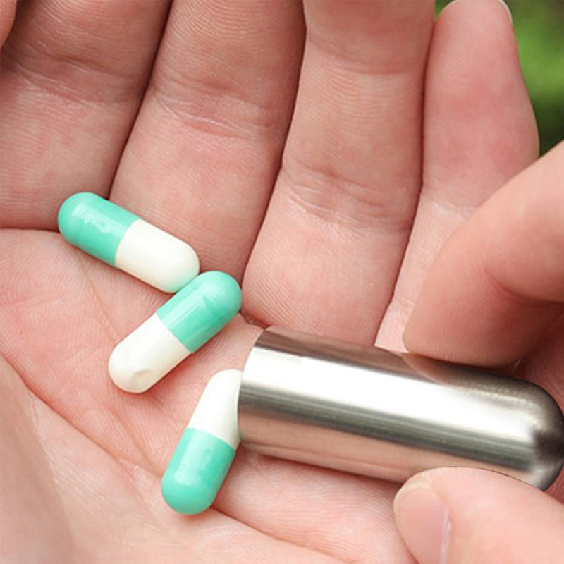 Pill Organizer made of Stainless Steel