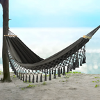 Velri Premium Hammock with Wooden Spreader Bars – Indoor & Outdoor Comfort