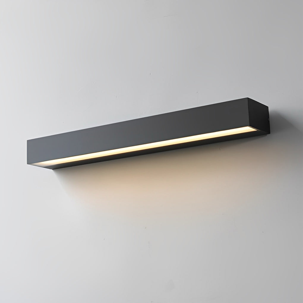 Minimalist Black Waterproof LED Strip for Facade Lighting